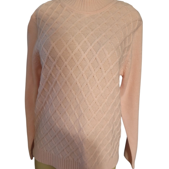 Salon Studio Pink Oversized Sweater Winter Comfy - Picture 3 of 5